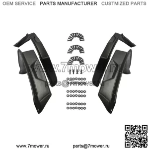 4 шт. передний и задний брызговик для крыла Polaris Sportsman 570 450 325 14-21 (для: Polaris)