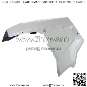 Polaris 5450717-599, белое левое переднее крыло OEM 2014-2018 RZR 900 1000 XP 4 (для: Polaris)
