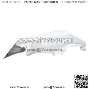 Polaris 5454552-599 Белая молния, окрашенная в белый цвет, левое верхнее переднее крыло 2018-19 (для: Polaris)