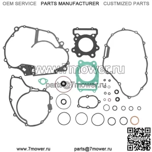 Полный комплект прокладок для Honda подходит для ATC250ES Big Red ATC250SX TRX250 1985-1987 гг.