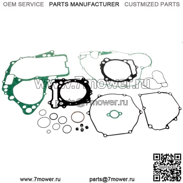 Полный комплект прокладок подходит для Suzuki RM-Z450 2008-2018 годов и RMX450Z 2010/2017 годов.