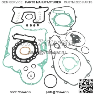 Полный комплект прокладок подходит для Kawasaki 1995-2010 KLR650 NX-20019F