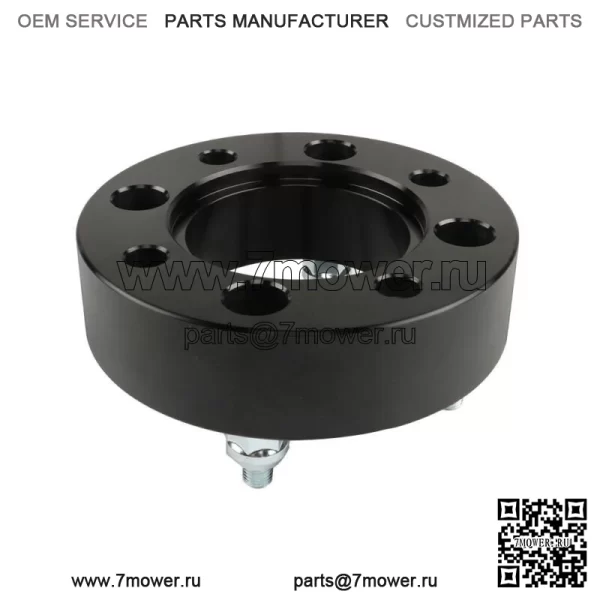 Проставки для колес для Honda 4x110, 1,5 дюйма, 74 мм, диаметр ступицы M10x1,25, шпильки, 4 шт., черные - Image 2