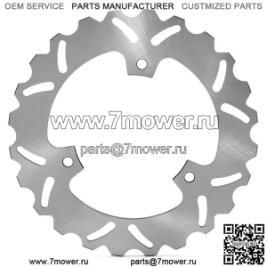 Задний тормозной диск мотоцикла на заказ для Yamaha MT-03 2016-up/YZF R25 2014-up/YZF R3 2015-up