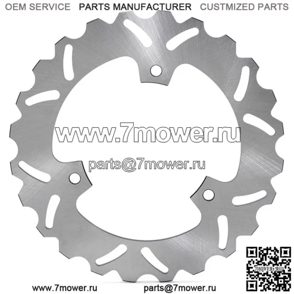 Задний тормозной диск мотоцикла на заказ для Yamaha MT-03 2016-up/YZF R25 2014-up/YZF R3 2015-up