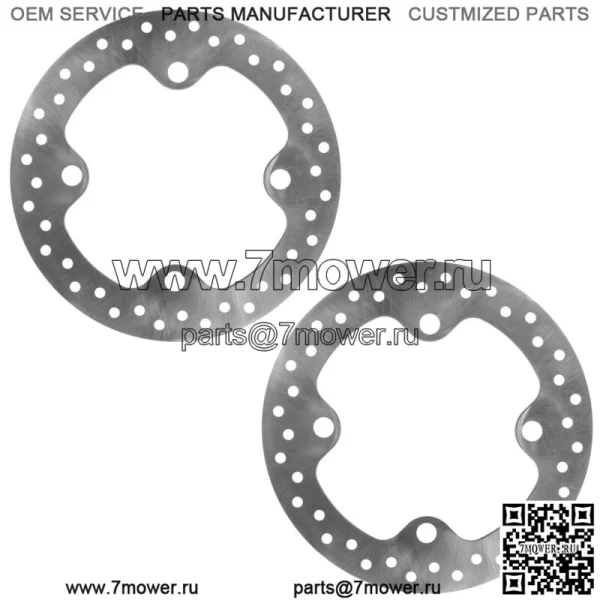 2 передних или задних тормозных диска ротора для Polaris RZR XP 1000/ RZR XP 4 1000 2014-21 (для: Polaris) - Image 3