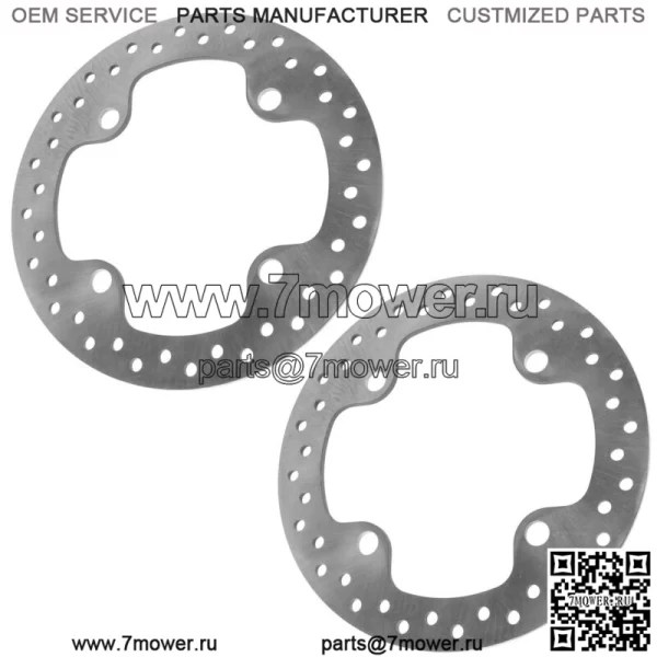 2 передних или задних тормозных диска ротора для Polaris RZR XP 1000/ RZR XP 4 1000 2014-21 (для: Polaris) - Image 4