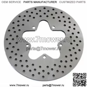 Задний тормозной диск V-Twin из нержавеющей стали с отверстиями 86-1999 Harley Touring FLT FLHT (Для: Harley-Davidson)