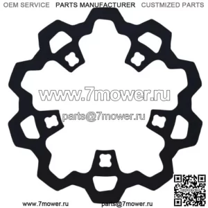 Lyndall Racing Black 11.8 Prodigy Enforcer Front Rotor 2014+ Harley Touring (Для: Harley-Davidson)