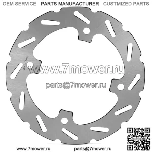 Роторы передних и задних тормозных дисков для Polaris RZR 570 2012-2013/RZR 800 2008-2014/RZR S 800 2009-2014