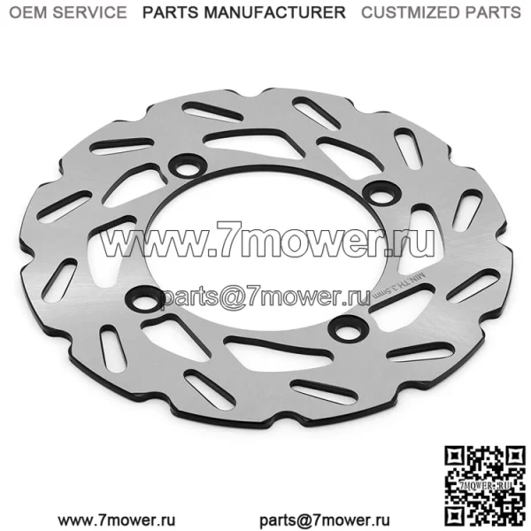 Передний задний тормозной диск для Yamaha Viking VI 15-21/Viking 700 14-22/Wolverine 700/Wolverine R-Spec 16-18/Wolverine 850 18-22