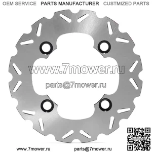 Передний задний тормозной диск для Polaris Ranger XP 800 2010-2012/Ranger 800/Ranger Crew 800 2010-2014/Ranger Crew 900 2013-2014