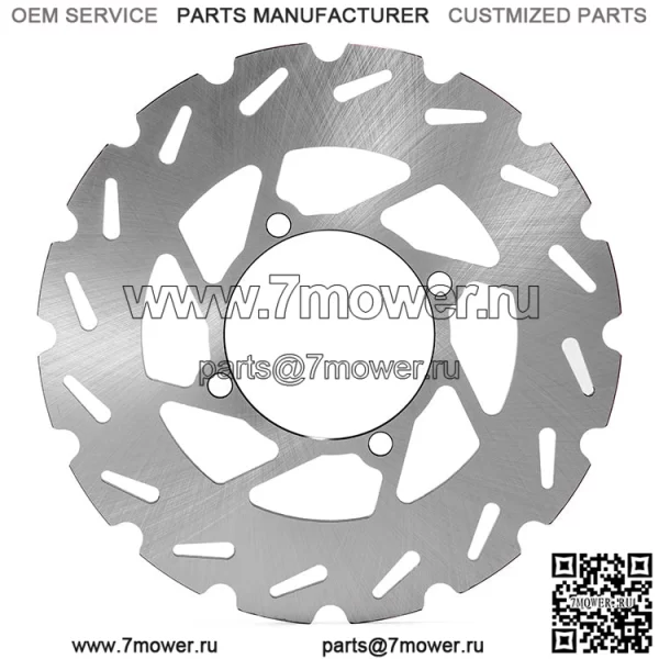Передний тормозной диск для Polaris Sportsman 500 1996-2008/Worker 500 1998-2002/500 1998-2002/Demand Drive 2003-2004/Ranger 1999