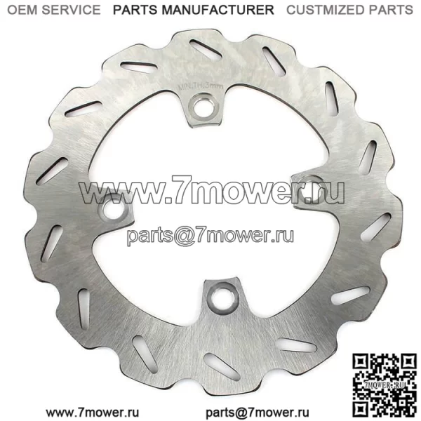 Передний тормозной диск для Kawasaki KVF750 E8FA E9FA EAF Brute Force 750 4x4i NRA Outdoors 2008-2010