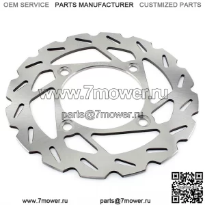 Передний задний тормозной диск для Yamaha YFM 700 FGX FGY FGZ FGZ FGA FGB Grizzly 2008-2019