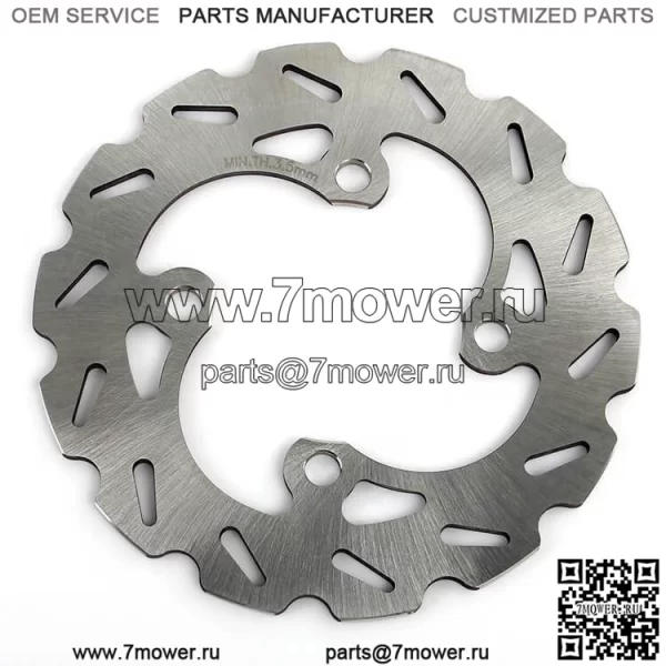 Передний тормозной диск для Honda TRX420 TM7 TM8 TM9 Fourtrax Rancher/TRX 420 FM Fourtrax Rancher 4x4 2007-2013