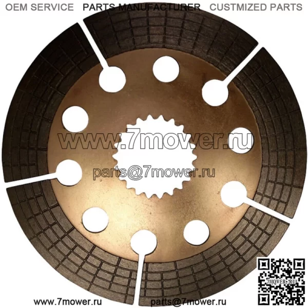 Тормозной диск подходит для Ford 6710 5000 5600 5610 6600 6610 6700 7710 7600 7700 - Image 2