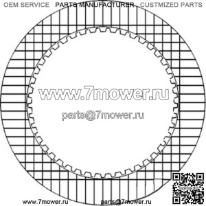 Тормозной диск RE29816 Trans подходит для трактора John Deere JD 4030 4040 4230 4240 443