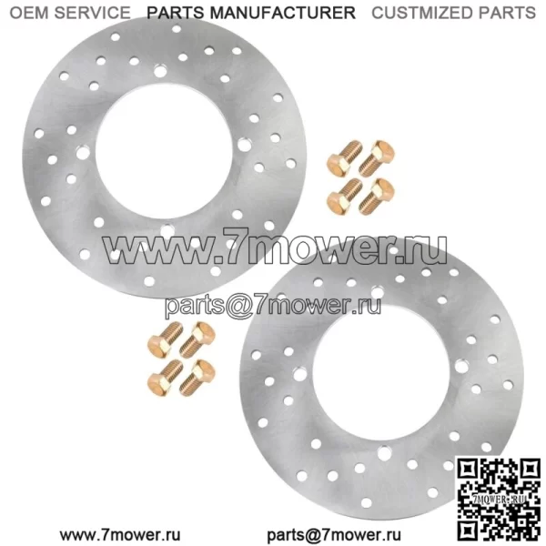 2 задних диска со шпилькой подходят для Polaris Sportsman 800 4x4 2007, 2008, 2009, 2010, 2011 (для: Polaris Sportsman 800)