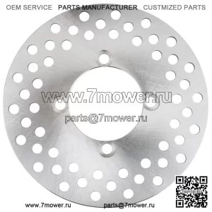 Ротор переднего тормозного диска для Yamaha Rhino 660 YXR660 4X4 2004 2005 2006 2007 (Для: 2006 Yamaha Rhino 660)
