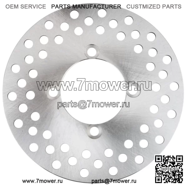 Ротор переднего тормозного диска для Yamaha Rhino 660 YXR660 4X4 2004 2005 2006 2007 (Для: 2006 Yamaha Rhino 660)