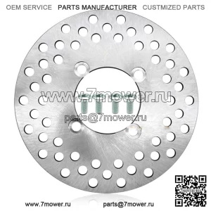 Ротор переднего тормозного диска с болтами для Yamaha Rhino 450 660 700 YXR450F/660F/700F (подходит: Yamaha Rhino 660)