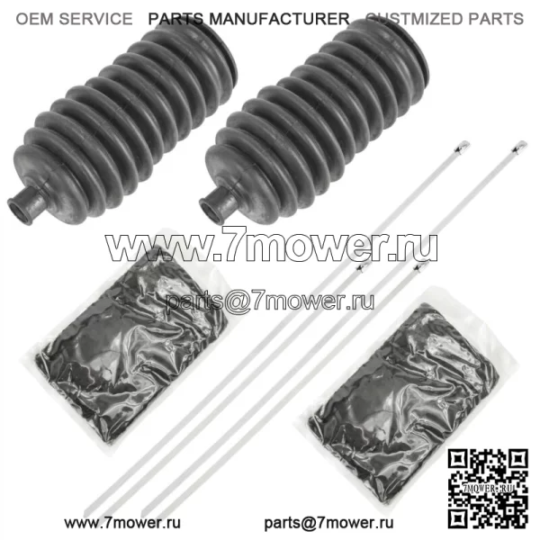 2 пыльника пыльника рулевой рейки для Yamaha Rhino 660 YXR660F 4X4 2004-2007 (для: 2006 Yamaha Rhino 660)