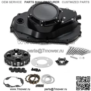 Для Yamaha Banshee 350 87-06 черная заготовка, комплект блокировки крышки сцепления, корзина сцепления