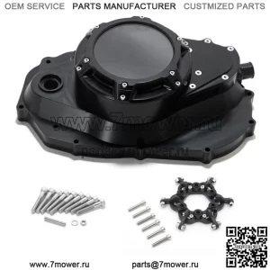87-06 для YAMAHA BANSHEE 350 YFZ350, комплект винтов блокировки крышки сцепления, черный