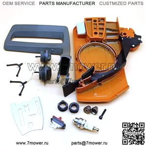 Комплект тормозной боковой крышки сцепления для Husqvarna 266 268 272 61 66 бензопилы 503 73 66 01, 501 81 48 01, 501 51 38 01, 501 43 14 02, 501626601, 501626602