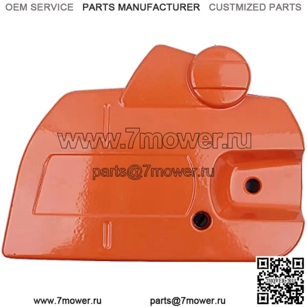 Боковая крышка сцепления цепного тормоза для Husqvarna 445 450 445E 450E, детали бензопилы, боковая крышка сцепления цепного тормоза в сборе - Image 4