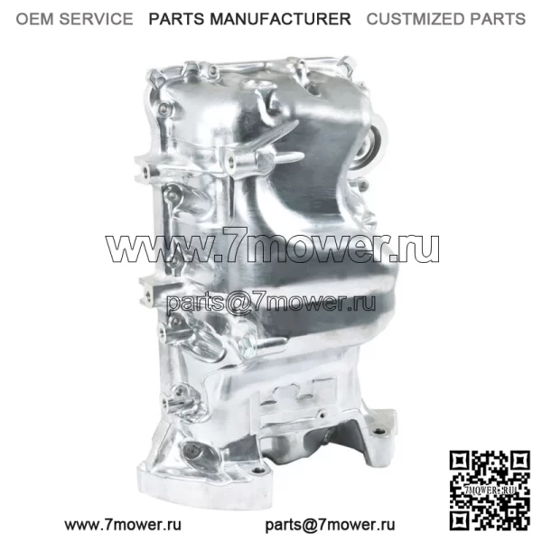 Подходит для 2007 2008-2011 Honda Civic 1.8L l4 алюминиевый масляный поддон двигателя в сборе - Image 4