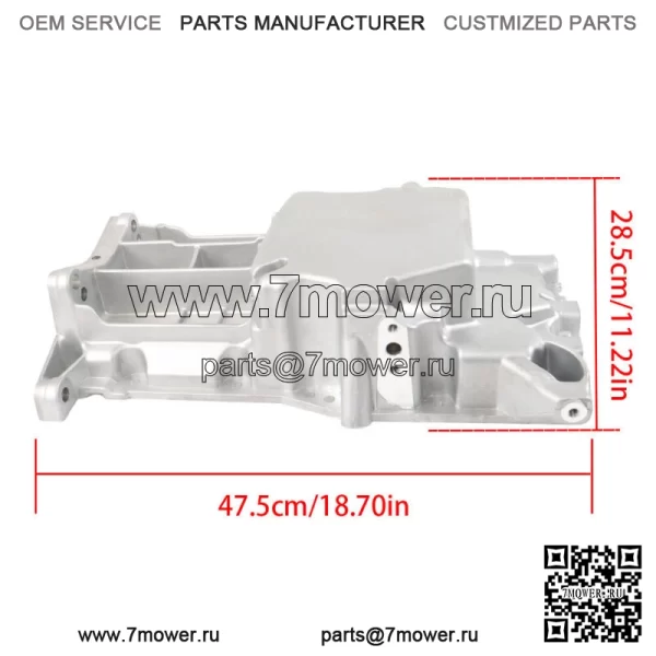 Масляный поддон двигателя для Buick Verano Chevrolet Equinox GMC Terrain Pontiac G5 2.4L l4 - Image 3