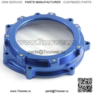 06-23 для Yamaha YFZ450R, алюминиевая крышка сцепления, синяя 5TG-15415-00-00