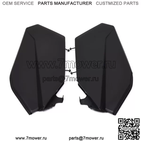 Черные вставки в задние нижние дверные панели для Can Am Maverick X3 MAX 2017 2018-2023 гг. (Для: Can-Am Maverick X3) - Image 3