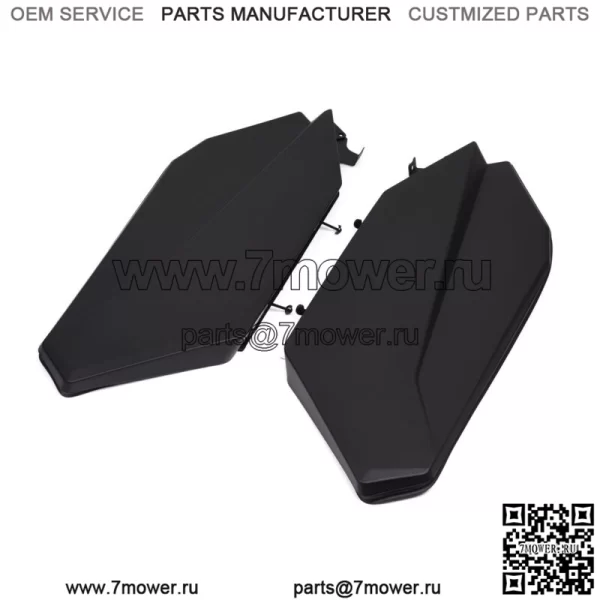 Черные вставки в задние нижние дверные панели для Can Am Maverick X3 MAX 2017 2018-2023 гг. (Для: Can-Am Maverick X3) - Image 4