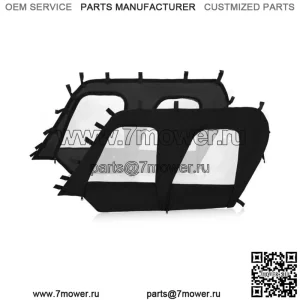 Комплект мягкой верхней дверцы для 4-местных моделей UTV Kawasaki Teryx4 2012-2021 гг. (Для: Kawasaki Teryx4 800)