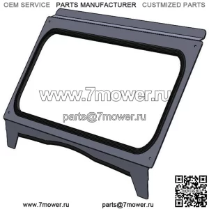 Рамка лобового стекла Kawasaki Teryx 2014–2015 и Teryx 4 2012–2015 (для: Kawasaki Teryx 800)