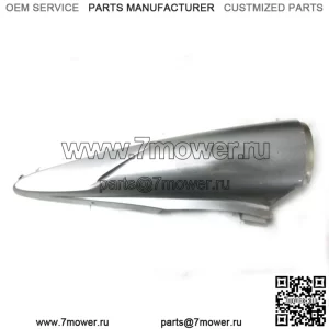 07 Yamaha Attak RXW 10 RX 1000 Снегоход, крышка выхлопной трубы левого глушителя