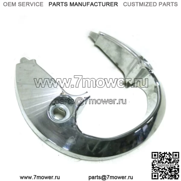 07 Yamaha Attak RXW 10 RX 1000 Хромированная крышка крепления руля для снегохода - Image 2