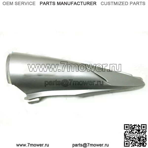 07 Yamaha Attak RXW 10 RX 1000 Снегоход, правый глушитель, выхлопная труба, крышка выхлопной трубы