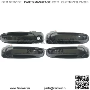 НОВЫЙ НАБОР наружных дверных ручек из углеродного волокна для Dodge Ram 02-08 (для: Chevrolet Silverado 1500)