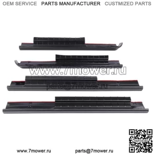 Подходит для 2014-2018 Silverado 1500 Crew Cab Trail Armor Rocker Panel Защитная крышка (Для: Chevrolet Silverado 1500)