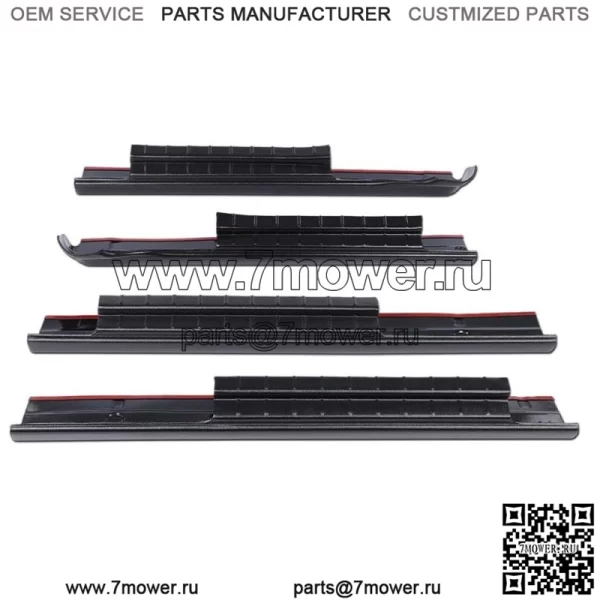 Подходит для 2014-2018 Silverado 1500 Crew Cab Trail Armor Rocker Panel Защитная крышка (Для: Chevrolet Silverado 1500)