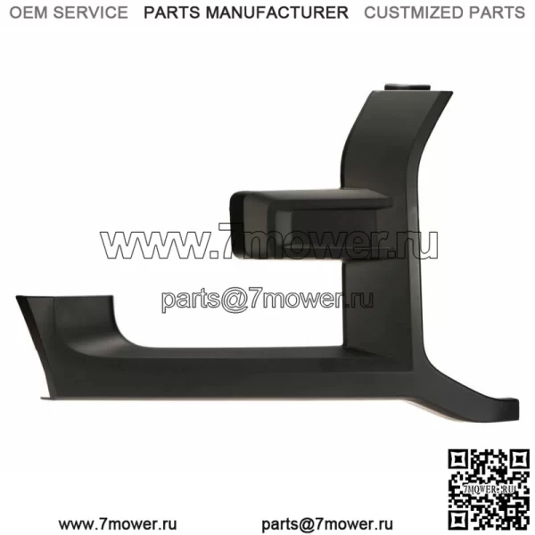 Накладка на решетку фар со стороны пассажира, черная для Ford F-150 Raptor 2017-18 гг. (Для: Ford F-150)