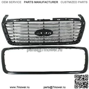 Решетка для Ford F-150 2006-2008 годов, черный корпус с хромированной пластиковой вставкой (для: Ford F-150)