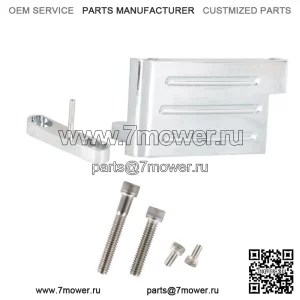 Для SB Chevy 305 327 350 SBC полированная алюминиевая заготовка крышка цепи ГРМ