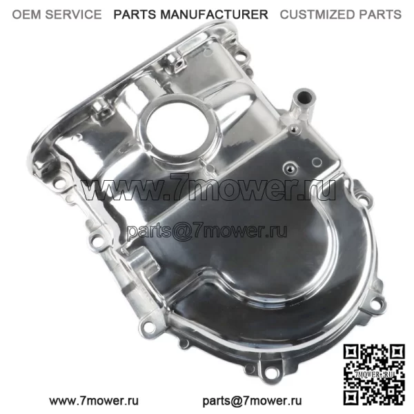 Крышка ГРМ из полированного алюминия Big Block для Ford FE Mercury 360 390 427 428 - Image 3