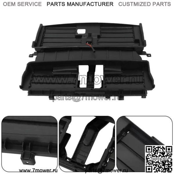 Нижняя активная решетка радиатора с электродвигателем для Ford Edge KT4Z8475B FO1206114 2019-2023 гг.