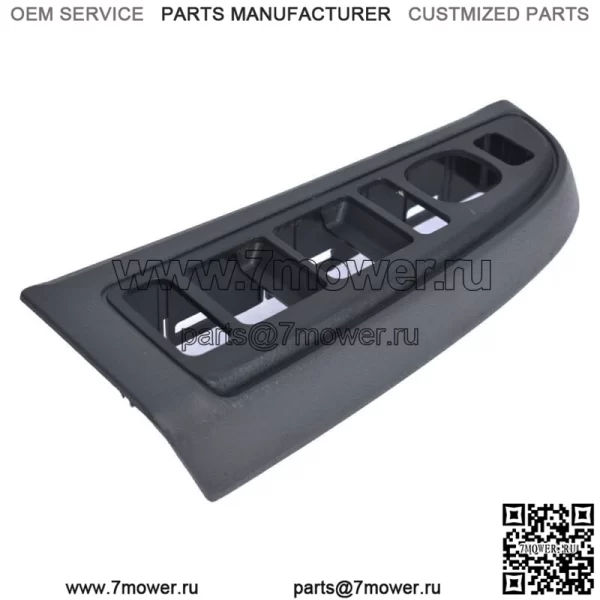 Накладка переключателя окна водителя на 2003-06 07 Silverado Sierra 89045128 Серая - Image 4